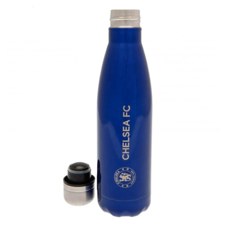 chelsea fc steel bottle flask